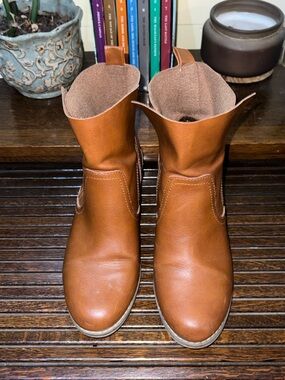 Target Women's Brown Western-Style Ankle Boots